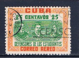 C+ Kuba 1952 Mi 367 Studenten - Oblitérés