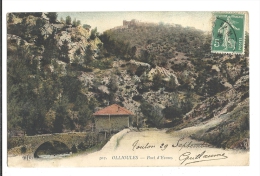 Cp, 83, Ollioules, Pont D'Evernes, Voyagée 1912 - Ollioules