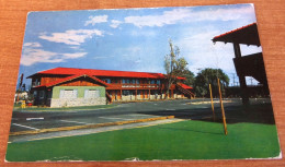 Rancho Del Rey Motel Clement Street Oakland CA 1950s Scenic Postcard - Oakland