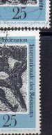 FIR 1971 PF Buchenwald DDR 1681 I In W251 I + W251 O 20€ Feld 24 Punkt An 25 Lithografie Von Cremer Se-tenant Of Germany - Autres & Non Classés