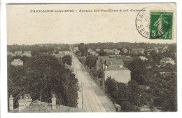 CPA LES PAVILLONS SOUS BOIS (Seine Saint Denis) - Avenue Des Pavillons à Vol D'oiseau - Les Pavillons Sous Bois