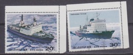 North Korea 1984 Icebreakers 2v Used (12874) - Polareshiffe & Eisbrecher