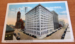 Midland National Bank Building Minneapolis MN 1910s Postcard - Minneapolis