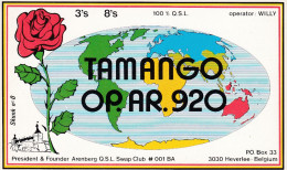 QSL COLLECTOR CARD SKUNK  # 0 " TAMANGO " HEVERLEE - BELGIUM - Autres & Non Classés