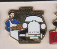 Pin's RALLYE CORNICHE VENDEENNE - Rally