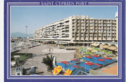 BF14845 Saint Cyprien Plage Le Port France 66 Front/back Image - Saint Cyprien