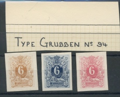 Chiffre   Catalogue Gruben 94 - Proeven & Herdruk