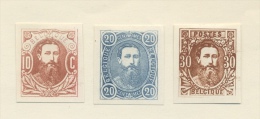 Projets  LEOPOLD II    Pas Trouvé Dans Gruben - Proofs & Reprints