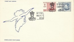 Greenland 1977 Definitives FDC - FDC