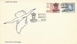 Greenland 1977 Definitives FDC - FDC