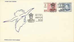Greenland 1977 Definitives FDC - FDC