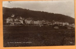 Le Ponts De Martel 1918 Postcard - Ponts-de-Martel
