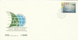 Ireland 1989 Around The World Challenge FDC - FDC