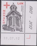 Monaco Mi 3102 Tower Of The Church Of St. Charles - 2012 * * - Altri & Non Classificati