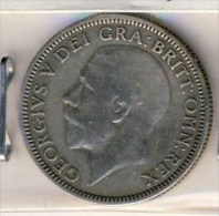 MONNAIE ANGLAISE   1 SHILLING # GEORGE V # 1928 - Sonstige & Ohne Zuordnung