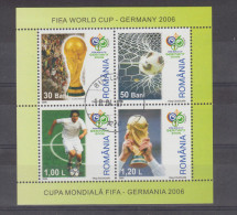 2006  - F.I.F.A. World Cup GERMANY 2006  Mi No Block 381 - Gebraucht