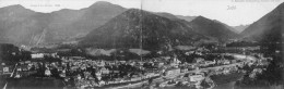 ISCHL -- Carte Panoramique Double  Scan Recto-verso - Bad Ischl