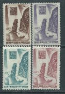 Saint Pierre Et Miquelon N° 325 / 28  X  Roc De Langlade  , Les 4 Valeurs Neuf Trace De Charnière Sinon TB - Unused Stamps