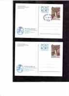 TEM12691    -      SVEZIA    INTERI POSTALI   -     MICHEL NR.  P.107/108  NUOVI E CON ANNULLO FDC - Postal Stationery