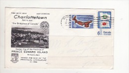 Canada Charlottetown Ile Island  FDC - HerdenkingsOmslagen