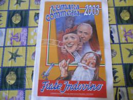 CALENDARIO FRATE INDOVINO 2003 NUOVO - Big : 1981-90