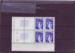 N° 1964 - 0,02F Sabine De GANDON - 1° Tirage Du 20.1.78 Au24.1.78 - Dernier Jour - (2 Traits) - 1970-1979