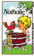 QSL COLLECTOR CARD BBM # 375 " NATHALIE " HEVERLEE - BELGIUM - Autres & Non Classés