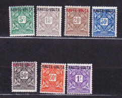 HAUTE VOLTA  1920   TAXE  1  A 8  SAUF  2   NEUFS *   TB - Nuovi