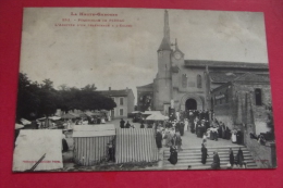 C P  Pibrac L'arrivee D'un Pelerinage A L'eglise - Pibrac