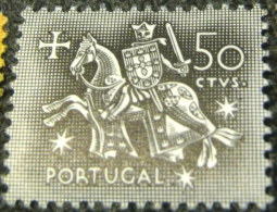 Portugal 1953 Medieval Knight 50c - Mint - Unused Stamps