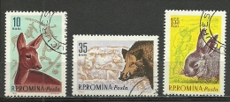 Romania ; 1961 Forest Animals - Usado