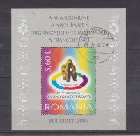 2006  -  XI-a  Sommet De La Francophonie  Mi No Block 389 - Usado