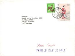 Japan - Umschlag Echt Gelaufen / Cover Used (t418) - Briefe U. Dokumente