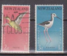 New Zealand, 1959, Health, SG 776 - 777, 2 D Used, 3 D Mint Hinged - Gebraucht