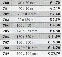 Lindner #788 Größere Hüllen 100-Polybeutel Mit Verschluß Neu 18€ Schutz/Einsortieren 220x310mm For Stamp+letter Of World - Clear Sleeves