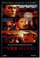 VHS Video  -  Die Vier Federn  -  Mit : Heath Ledger, Wes Bentley, Kate Hudson  -  Von 2002 - Drame