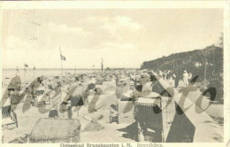 Brunshaupten I.M. Bei Kühlungsborn Strandleben Strankorb 13.8.1922 Nach Chemnitz - Kuehlungsborn