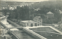 Couvin - La Passerelle à La Falaise - La Centrale électrique - Oblitération Allemande -1915 ( Voir Verso ) - Couvin