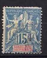 GUADELOUPE. No 32  X . - Unused Stamps