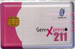 @+ Carte à Puce Gemplus Neuve Sous Blister - GemXpresso 211 (rose) - Cartes De Salon Et Démonstration