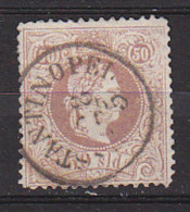 K4989 - OSTERREICH AUSTRIA LEVANT Yv N° 7b  ROSE/BRUN - CONSTANTINOPEL - Oriente Austriaco