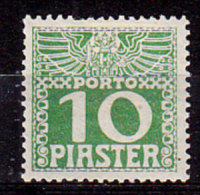 K5006 - OSTERREICH AUSTRIA LEVANT TAXE Yv N° 12a(B) * - Oriente Austriaco