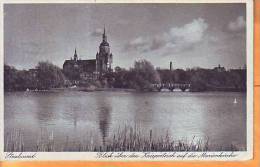 Germany 1941 Y Traveled Postcard Stralsund St. Mary's Church - Stralsund
