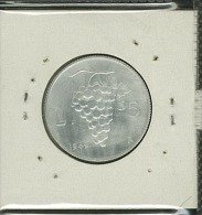 Numismatica: Repubblica Italiana - 5 Lire UVA - ANNO 1949 FDC - FIOR DI CONIO - 5 Liras