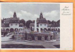 Germany 1935 Y Traveled Postcard Bad Nauheim Die Drei Hauptsprudel - Bad Nauheim