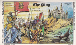QSL COLLECTOR CARD THE KING QSL CLUB CLUBCARD ( POMA ) TKCC  # 18 " TAMANGO "  HEVERLEE - BELGIUM - Autres & Non Classés