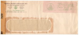 1944, LETTRE ETATS UNIS, EMA MAGNUS, METERED MAIL, CENSURE    / 5588 - Postal History