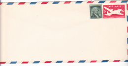 WASHINGTON, UNITED STATE OF AMERICA AIRMAIL, EMBOSED STAMP, NICE FRANKING - 2c. 1941-1960 Lettres