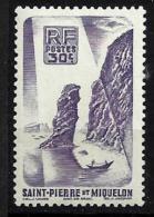 ST PIERRE MIQUELON. No 326 Xx . - Unused Stamps