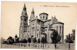 CP, 12, RODEZ, Eglise Du Sacré-Coeur, Ecrite - Rodez